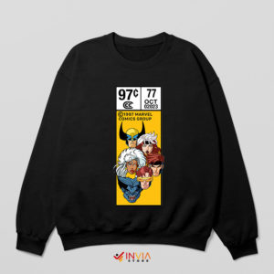 Comic Series X- Men 97 part of the MCU Black Sweatshirt