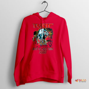 Concert City to City Tour 1989 Ratt Red Hoodie