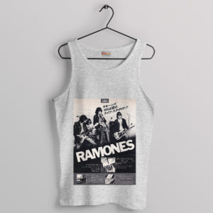 Concert Japan Ramones Leave Home Sport Grey Tank Top