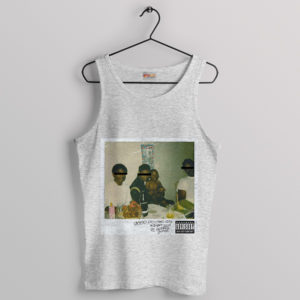 Cover Art Good Kid Maad City Kendrick Lamar Sport Grey Tank Top