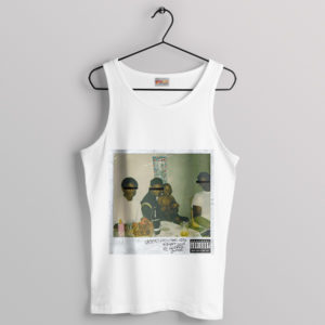 Cover Art Good Kid Maad City Kendrick Lamar White Tank Top