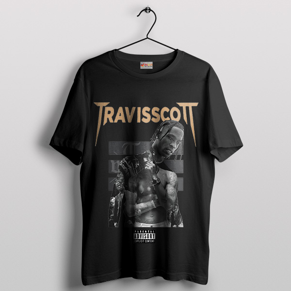 Cover Art Travis Scott Rodeo Album Black T-Shirt