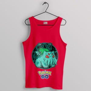 Cthulhu Bulbasaur Pokémon GO Red Tank Top
