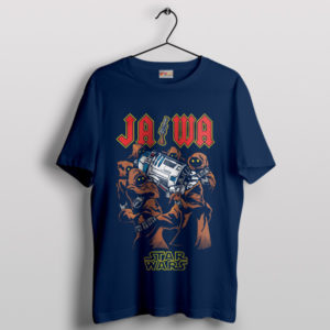 Cute Dark Jawa Star Wars Baby Navy T-Shirt
