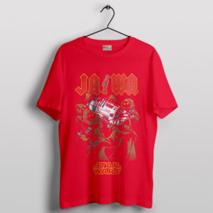 Cute Dark Jawa Star Wars Baby Red T-Shirt