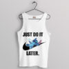Cute Stitch Nike Just Do It Later Tank Top