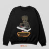 Cute Teenage Groot Music DJ Sweatshirt