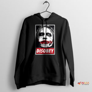 DC Comics the Joker Disobey Quote Hoodie