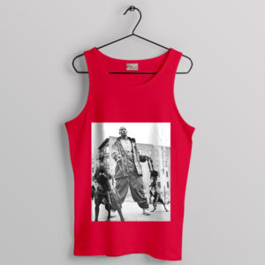 DMX Earl Simmons Poster With Dogs Red Tank Top