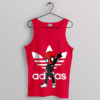 Deadpool 3 Costume Adidas Track Pants Tank Top