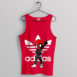 Deadpool 3 Costume Adidas Track Pants Tank Top