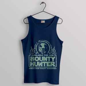 Din Djarin Beskar Bounty Star Wars Navy Tank Top