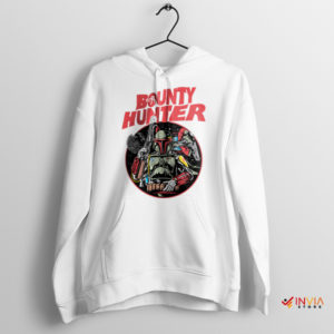 Din Djarin Bounty Hunter Obi Wan Kenobi White Hoodie