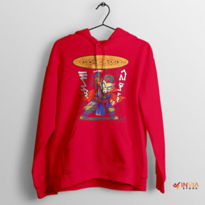 Doctor Strangefate Powerful Versions Red Hoodie