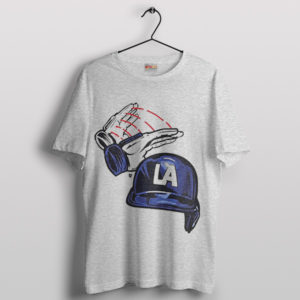 Dunk on Em Meme Gavin Lux Dodgers Play Sport Grey T-Shirt
