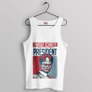 Dwight Schrute Birthday Meme President White Tank Top