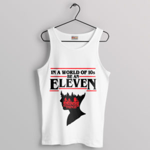 Eleven Stranger Things Season 4 Outfits White Tank Top