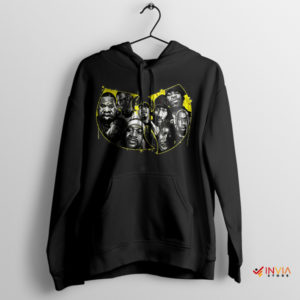Enter the Wu Tang Album Merch Black Hoodie