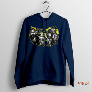 Enter the Wu Tang Album Merch Navy Hoodie