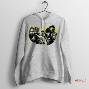 Enter the Wu Tang Album Merch Sport Grey Hoodie