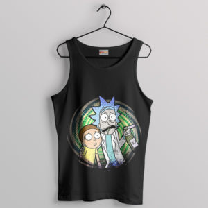 Episode Rick Morty Portal Flash Black Tank Top