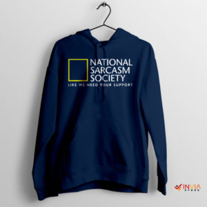 Expeditions National Sarcasm Society Navy Hoodie