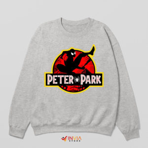 Peter-Park Spiderverse Jurassic Park Sweatshirt