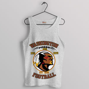 Fan Art Washington Football NFL Sport Grey Tank Top