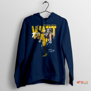 Fan Art Watt on Pittsburgh Steelers Navy Hoodie