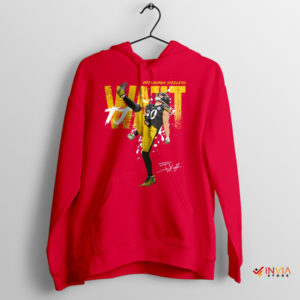 Fan Art Watt on Pittsburgh Steelers Red Hoodie