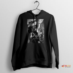 Fashion Poster Haute Couture Rottweiler Black Hoodie