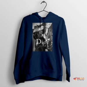 Fashion Poster Haute Couture Rottweiler Navy Hoodie