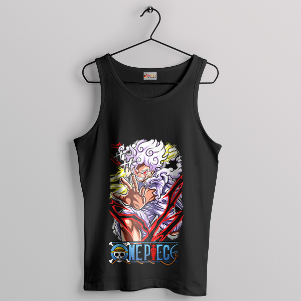Fifth Gear One Piece Luffy Graphic Tank Top