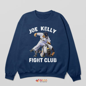 Fight Club Meme Joe Kelly Dodgers Navy Sweatshirt