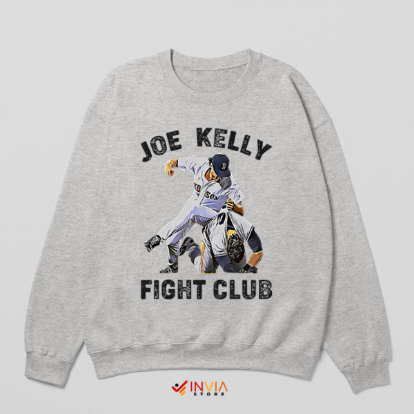 Fight Club Meme Joe Kelly Dodgers Sport Grey Sweatshirt