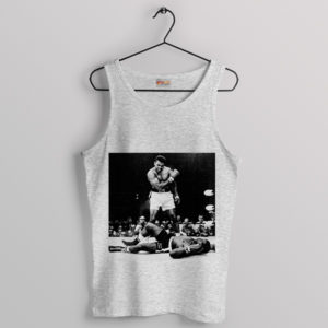 Fights Muhammad Ali Sonny Liston Sport Grey Tank Top