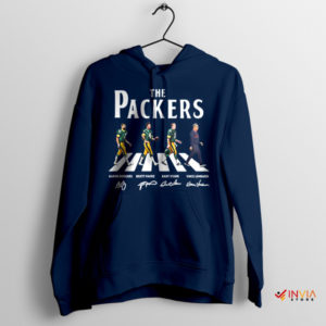 Football The Packers Abbey Signature Navy Hoodie
