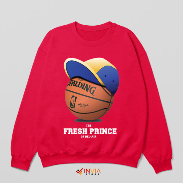 Fresh Prince of Bel Air Fashion Red Sweatshirt