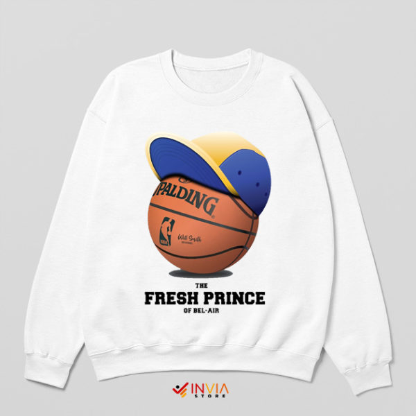 Fresh Prince of Bel Air Fashion White Sweatshirt