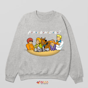 Friends Reunion Scooby Doo Characters Sport Grey Sweatshirt