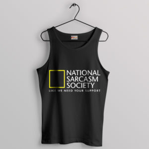 Funny National Sarcasm Society Travel Tank Top