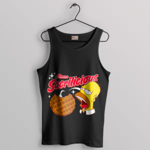 Funny Sacrilicious Homer Simpson Tank Top