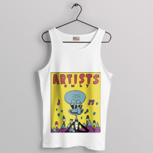 Future Squidward Artists Only Meme Tank Top