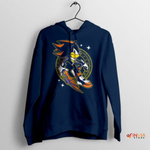 Game Kingdom Hearts Sonic Shadow Navy Hoodie