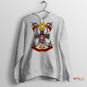 Gnr Discography Album Spider-Man Villains Sport Grey Hoodie