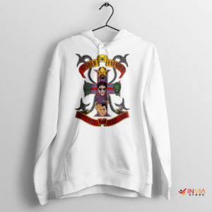 Gnr Discography Album Spider-Man Villains White Hoodie