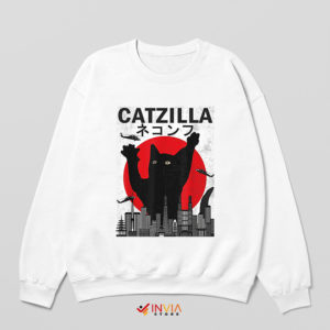 Godzilla 1998 Poster Funny Catzilla Sweatshirt
