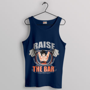 Goku Train insaiyan Raise The Bar Tank Top