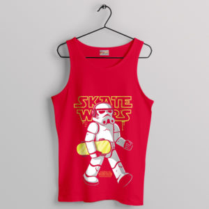 Good Stromtrooper Skateboarding Sport Red Tank Top