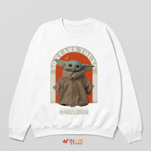 Gragu Face 50 Years Young Yoda Sweatshirt